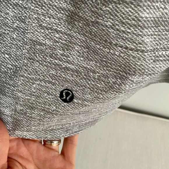 RARE LULULEMON Here  To There High Neck Heathered Gray Tennis Dress Size 2 - Picture 12 of 12